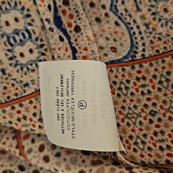 Vince Silk Scarf Print Spaghetti Strap Maxi Slip Dress Size 8 - Picture 9 of 12